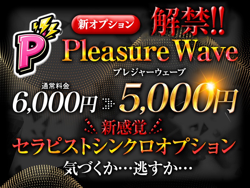 大好評！！新OP PleasureWave！